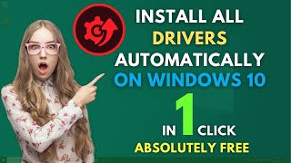 Download and Install All Drivers Automatically in 1 Click  Windows 10 [upl. by Valentina]