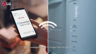 Experience the AllNew LG WiFi Convertible Refrigerator Range From Double Door to SidebySide [upl. by Baudelaire]