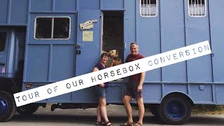 Van Tour  Former 75t Horsebox camper conversion truck  van tour [upl. by Arba653]