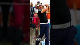 Best Golfers From Every Country Pt 2 golf international pgatour [upl. by Nillek]