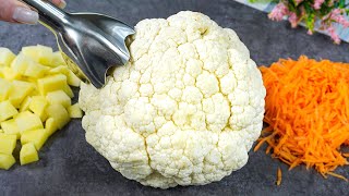 Blumenkohl wurde noch nie so köstlich zubereitet Nur wenige kennen dieses Blumenkohl Rezept [upl. by Eisac]