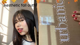 Buying fall outfits from URBANIC🍁🕯️ Pinterest inspo review  how I styled it fallfashiontrends [upl. by Ysirhc]