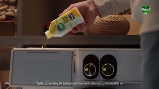 Use Dettol Washing Machine Cleaner For HardtoReach Places [upl. by Ihcehcu786]