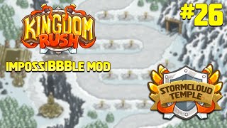 Kingdom Rush ImpossiBBBle Mod — Stormcloud Temple Heroic Challenge [upl. by Neukam]