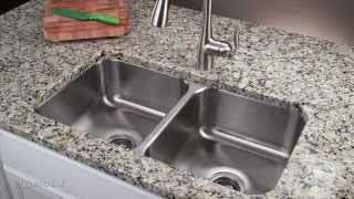 Howto Install a Stainless Steel Undermount Kitchen Sink  Moen Installation [upl. by Aryamo]