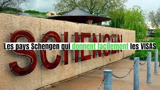 Les pays de lespace Schengen qui donnent facilement les visas [upl. by Romeyn]