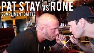 KOTD  Compliment Rap Battle  Pat Stay vs Rone Alternate Audio [upl. by Rubinstein14]