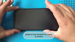 CÓMO INSTALAR MICA DE CERAMICA A TU IPHONE Mate o Brillante [upl. by Nauqad]