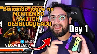 Baixando jogos no NINTENDO SWITCH DESBLOQUEADO [upl. by Vigen463]