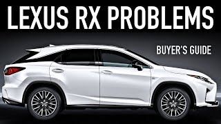 20162022 Lexus RX Buyer’s Guide  Reliability amp Common Problems [upl. by Eirellav]