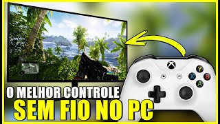 Como Conectar o CONTROLE DO XBOX ONE Sem Fio no PC [upl. by Imik983]