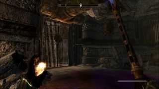 Lets Play Skyrim Blind Part 305 Calcelmos Laboratory and Balcony and Tower [upl. by Clorinda504]