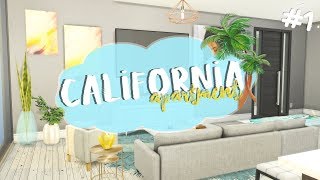 Cali Apartment 🌴✨  Color My Apartment 1 ✧ The Sims 4 DecorBuild [upl. by Aix530]