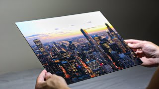 Printing Photos on GLASS  FractureMe Prints Review [upl. by Ellenahc]