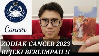 ZODIAK CANCER 2023  BANJIR REJEKI KEUANGAN amp ASMARA LUAR BIASA [upl. by Plusch13]