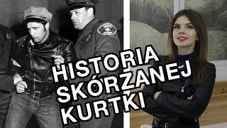 Ramoneska pilotka bomberka  zbuntowana historia skórzanej kurtki [upl. by Etirugram]