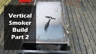 How to Build a BBQ Smoker  Part 2 5 [upl. by Rhiamon719]