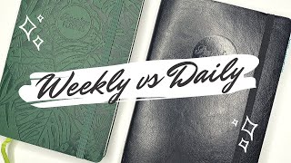 PASSION PLANNER  Weekly vs Daily  The Pixie Planner [upl. by Coleen382]