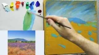 How to paint like Monet Lessons on Impressionist landscape painting techniques  Part 1 [upl. by Esirahs140]