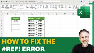 How to Fix the REF Error in Excel [upl. by Burns]