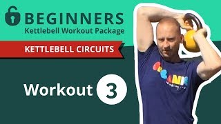 4 Minute Beginners Kettlebell Workout 3  Follow Along with Greg [upl. by Samuella]