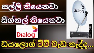 Dialog Tv Not Working  ඩයලොග් ටීවී එක වැඩ නැද්ද🤔  How to rescan dialog tv  Janu Academy dialog [upl. by German]