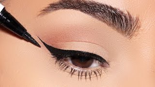 How to PERFECT WINGED EYELINER every single time Simple Beginner Friendly Technique [upl. by Pauly938]