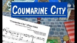 Coumarine City  Pokemon XY Piano Solo [upl. by Jenna]