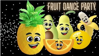 Baby Sensory Fruit  Fruits Dance Party Fun Animation With Music [upl. by Sorazal]