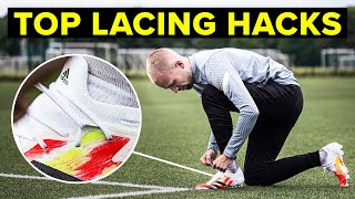 6 LACING HACKS  rating 6 ways to tie your boots [upl. by Anirhtak]