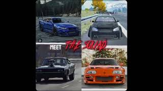 Nissan GTR r34 Dodge diavolo nero supra mk4 [upl. by Manny]