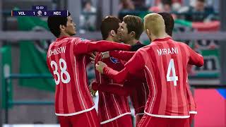 FC Volendam vs NEC Nijmegen  PES 2021 GAMEPLAY [upl. by Ainiger565]