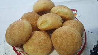 PÃO DE QUEIJO TIPO MINEIRO  RECEITAS DA CRIS [upl. by Cut]