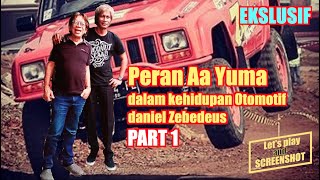 Exclusive  Daniel zebedeus part 1 belajar dari aa Yuma mantan suami Ria irawan screenshot [upl. by Annwahs435]