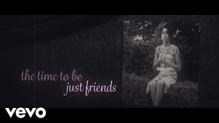 Amy Winehouse  Just Friends Lyric Video [upl. by Nahn]