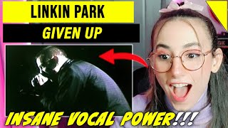 Singer Reacts to LINKIN PARK  Given Up  Chester Bennington [upl. by Luis533]