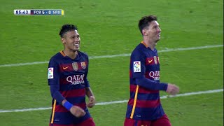 Lionel Messi vs Sporting Gijon Home 201516 1080i HD [upl. by As]