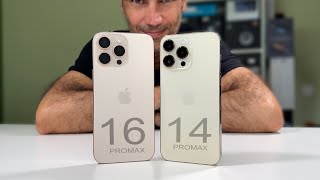 iPhone 16 Pro Max vs 14 Pro Max  ¿MERECE LA PENA CAMBIAR [upl. by Edward]