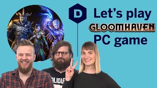 Gloomhaven PC gameplay  Let’s Play Gloomhaven Digital Early Access preview [upl. by Doolittle]