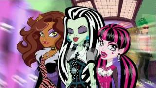 Monster High 2 PL  „Nowy upiór w szkolequot odcinek 1 quotPoniedziałekquot [upl. by Alleinnad]