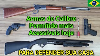 Armas Permitidas MAIS BARATAS HOJE Qual a Melhor para Defender sua Casa 12 38 380 e 357 Mag [upl. by Nesahc700]