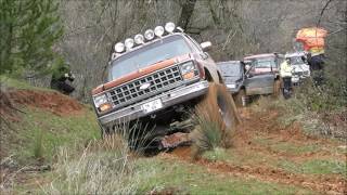 CHEVROLET BLAZER K5 350 57 V8 41 Monster Offroading  Mud [upl. by Rettig]