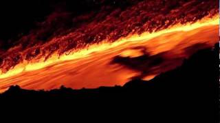 Spectacular raging lava rivers decimate forests lone resident flown out  at Royal Gardens Hawaii [upl. by Annanhoj]