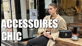 7 ACCESSOIRES POUR UN LOOK CHIC [upl. by Etnuad]