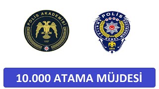 10000 BİN ATAMA MÜJDESİ POMEM ALIMI POLİSLİK ŞARTLARI [upl. by Alon]