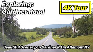 Gardner Rd in Altamont NY  Off Route 146 to Route 156  Dashcam Tour 4k [upl. by Sigismondo]