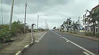 Pt1 Driving in Mauritius from Flic en Flac to Cascavelle [upl. by Wende]