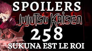 SUKUNA DECHAINÉ SUR YUJI  LENTRAINEMENT SECRET  SPOILERS JUJUTSU KAISEN 258 REACTION LIVE [upl. by Gabrielson]