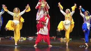 Punjabi Folk Dance Academy  Bhangra Idols 2015 [upl. by Petes]