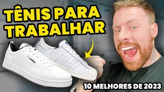 10 Melhores TÊNIS pra TRABALHAR em 2023 eles combinam com TUDO  TÊNIS CASUAL MASCULINO [upl. by Ecirehs]